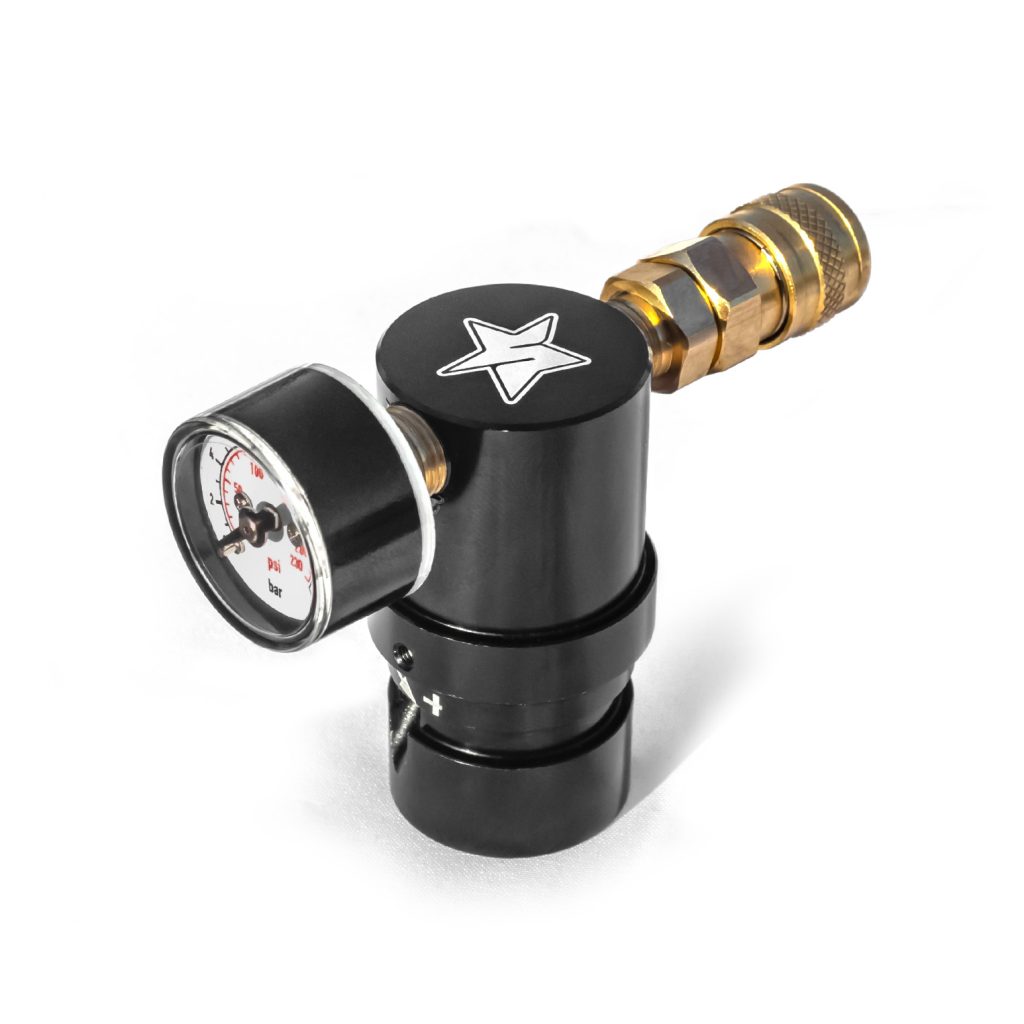 HPA Micro Regulator Spirit Field G2 0-200psi Foster Black