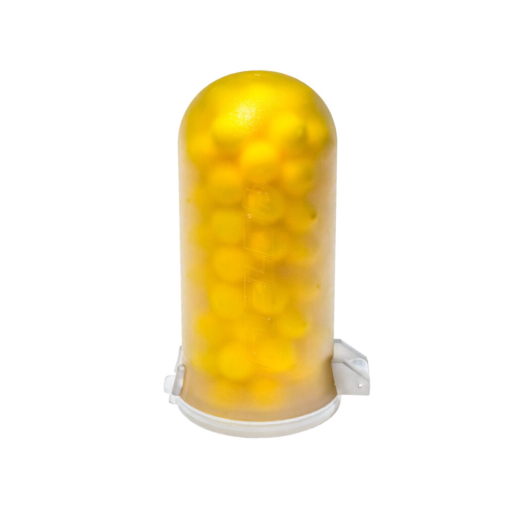Pod w/ 100 Foam Balls .50cal Spirit Field Yellow
